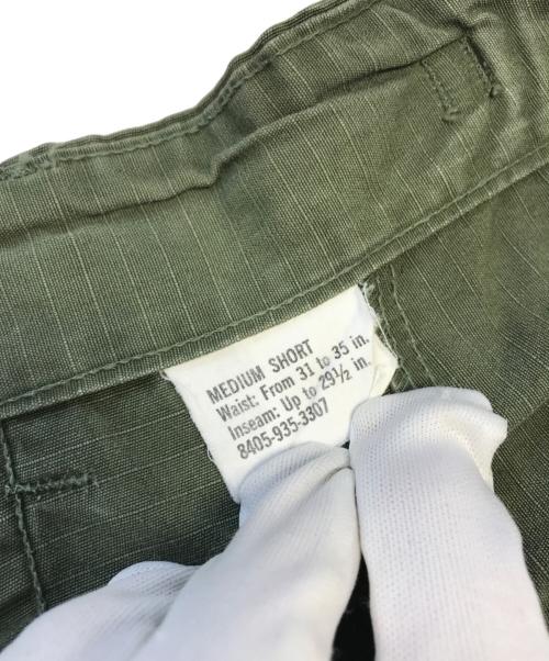 VINTAGE MILITARY（ヴィンテージ ミリタリー）VINTAGE MILITARY (ヴィンテージ ミリタリー) US ARMY ジャングルファティーグパンツ カーキ サイズ: M-SHORTの古着・服飾アイテム