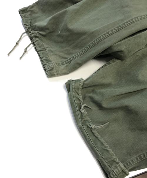 VINTAGE MILITARY（ヴィンテージ ミリタリー）VINTAGE MILITARY (ヴィンテージ ミリタリー) US ARMY ジャングルファティーグパンツ カーキ サイズ: M-SHORTの古着・服飾アイテム