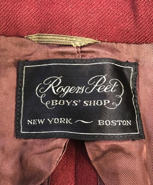 Rogers Peet Company（ロジャーズピートカンパニー）Rogers Peet Company (ロジャーズピートカンパニー) スクールジャケット レッド サイズ:Mの古着・服飾アイテム