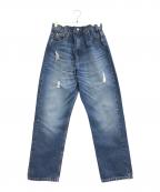 BLUEMARBLEブルーマーブル）の古着「トロンプルイユ ジーンズ」｜インディゴ