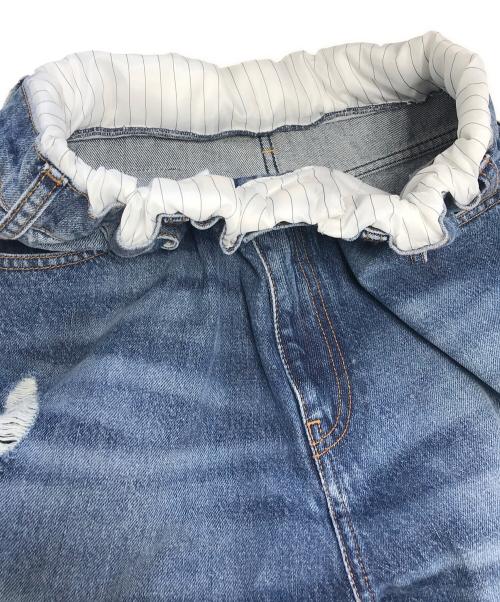 BLUEMARBLE（ブルーマーブル）bluemarble (ブルーマーブル) トロンプルイユ ジーンズ インディゴ サイズ:29の古着・服飾アイテム
