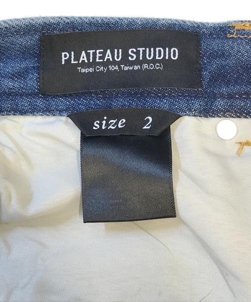 PLATEAU STUDIO（プラテウスタジオ）PLATEAU STUDIO (プラテウスタジオ) wide leg denim 