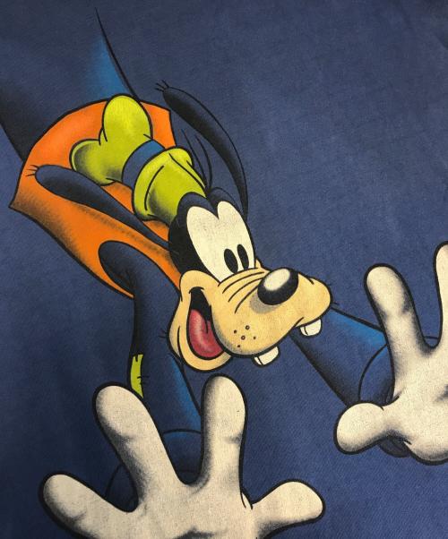 キャラクターTシャツ（キャラクターTシャツ）キャラクターTシャツ (キャラクターTシャツ) 90s DISNEY(ディズニー) キャラクターTシャツ ブルー サイズ:Mの古着・服飾アイテム