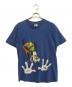 キャラクターTシャツ（キャラクターTシャツ）の古着「90s DISNEY(ディズニー) キャラクターTシャツ」｜ブルー