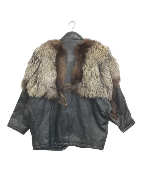 SAGA FOX（サガフォックス）SAGA FOX (サガフォックス) レザージャケット ブラック サイズ:FREEの古着・服飾アイテム