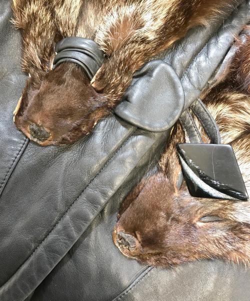 SAGA FOX（サガフォックス）SAGA FOX (サガフォックス) レザージャケット ブラック サイズ:FREEの古着・服飾アイテム