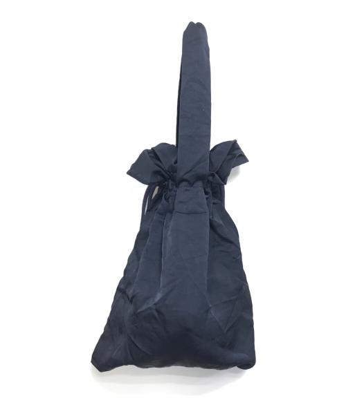 ROBE DE CHAMBRE COMME DES GARCONS（ローブドシャンブル コムデギャルソン）ROBE DE CHAMBRE COMME DES GARCONS (ローブドシャンブル コムデギャルソン) 巾着 ネイビーの古着・服飾アイテム