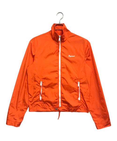 DSQUARED2（ディースクエアード）DSQUARED2 (ディースクエアード) Full Zip Windbreaker Jacket オレンジ サイズ:48の古着・服飾アイテム