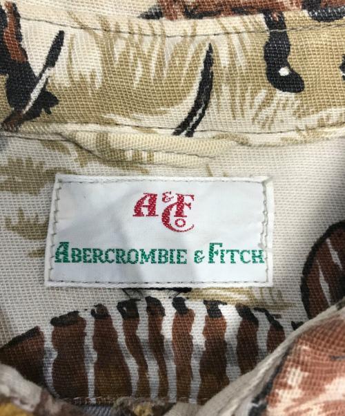 Abercrombie & Fitch（アバクロンビー アンド フィッチ）Abercrombie & Fitch (アバクロンビー アンド フィッチ) サファリジャケット ベージュ サイズ:表記なしの古着・服飾アイテム
