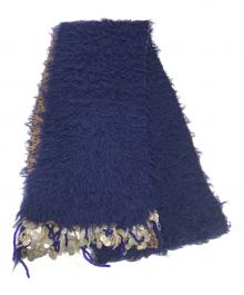 NAMACHEKO（ナマチェコ）の古着「THORNHAM SCARF」｜ネイビー
