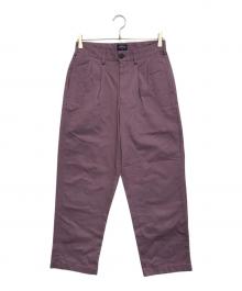 Noah（ノア）の古着「ストレートパンツ」｜パープル