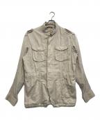 GALLIANOガリアーノ）の古着「Military Jacket」｜ベージュ
