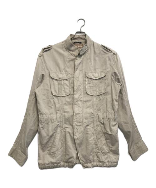 GALLIANO（ガリアーノ）GALLIANO (ガリアーノ) Military Jacket ベージュ サイズ:40/54の古着・服飾アイテム
