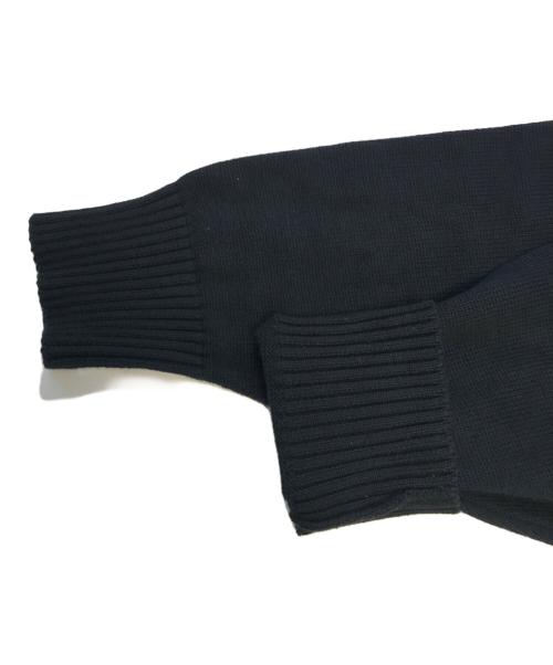 NOT CONVENTIONAL（ノットコンベンショナル）NOT CONVENTIONAL (ノットコンベンショナル) カシュクールニット ブラック サイズ:FREEの古着・服飾アイテム