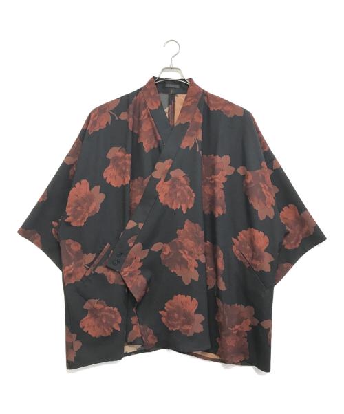 BISOOL（ビシュール）BISOOL (ビシュール) キモノジャケット ブラウン サイズ:Fの古着・服飾アイテム