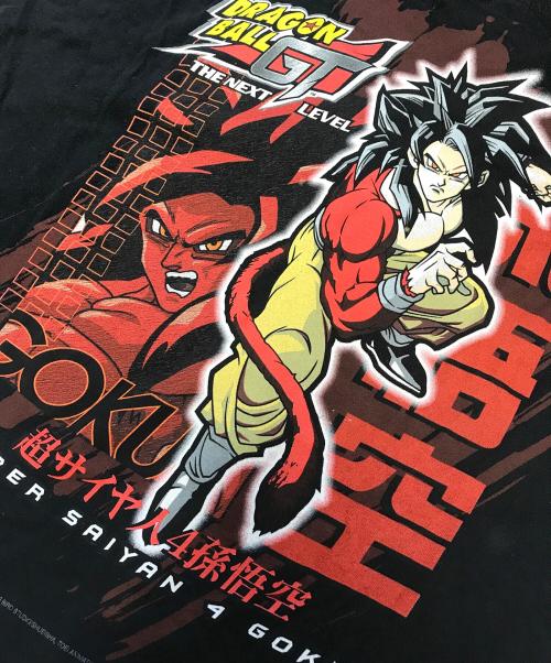アニメーションTシャツ（アニメーションTシャツ）アニメーションTシャツ (アニメーションTシャツ) 00's DRAGON BALL GT(ドラゴンボール・ジーティー) アニメーションTシャツ ブラック サイズ:XL　　　の古着・服飾アイテム