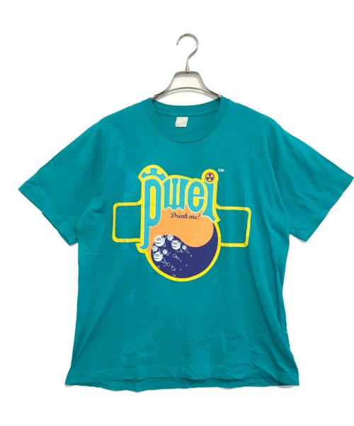 バンドTシャツ（バンドTシャツ）バンドTシャツ (バンドTシャツ) 90's Pop Will Eat Itself(ポップ・ウィル・イート・イットセルフ) バンドTシャツ グリーン サイズ:表記なしの古着・服飾アイテム