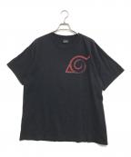 NARUTOナルト）の古着「00s NARUTO(ナルト) アニメーションtシャツ」｜ブラック