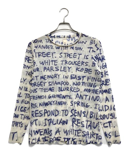 SHINYA KOZUKA（シンヤコズカ）SHINYA KOZUKA (シンヤコズカ) WONDER SPOTTING ホワイト サイズ:Sの古着・服飾アイテム