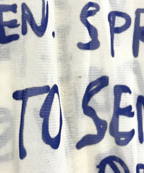 SHINYA KOZUKA（シンヤコズカ）SHINYA KOZUKA (シンヤコズカ) WONDER SPOTTING ホワイト サイズ:Sの古着・服飾アイテム