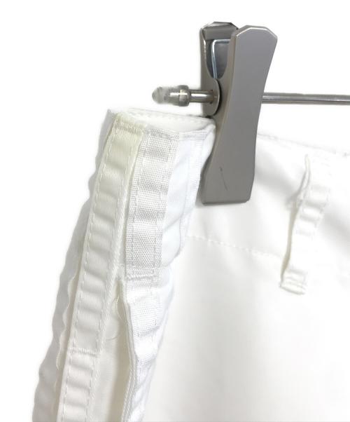 GS THE ULTIMATE EXPERIENCE（ジーエス ジ アルティメイト エクスペリエンス）GS THE ULTIMATE EXPERIENCE (ジーエス ジ アルティメイト エクスペリエンス) テープカーゴパンツ ホワイト サイズ:M 未使用品の古着・服飾アイテム