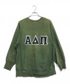 Championチャンピオン）の古着「リバースウィーブスウェット」｜グリーン