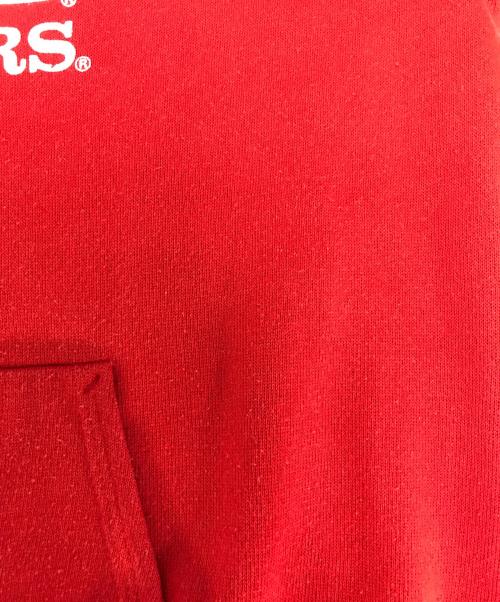 Hanes（ヘインズ）Hanes (ヘインズ) パーカー レッド サイズ:Lの古着・服飾アイテム