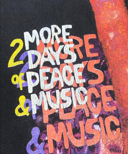 PEPSI（ペプシ）PEPSI (ペプシ) WOODSTOCK (ウッドストック) プリントTシャツ ブラック サイズ:Lの古着・服飾アイテム