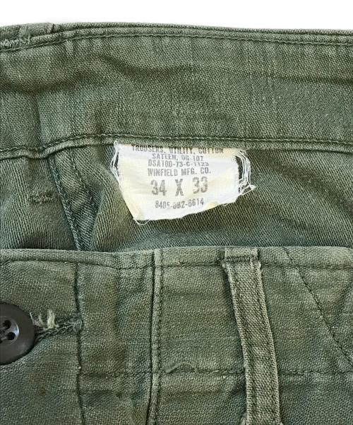 VINTAGE MILITARY（ヴィンテージ ミリタリー）VINTAGE MILITARY (ヴィンテージ ミリタリー) US ARMY ベイカーパンツ グリーン サイズ:34×33の古着・服飾アイテム