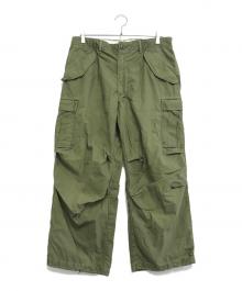 VINTAGE MILITARY（ヴィンテージ ミリタリー）の古着「US ARMY Ｍ-65カーゴパンツ」｜グリーン