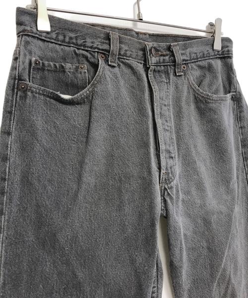 LEVI'S（リーバイス）LEVI'S (リーバイス) 501先染めブラックデニム ブラック サイズ:W33 L34の古着・服飾アイテム