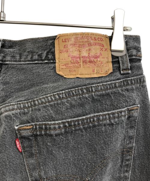 LEVI'S（リーバイス）LEVI'S (リーバイス) 501先染めブラックデニム ブラック サイズ:W33 L34の古着・服飾アイテム