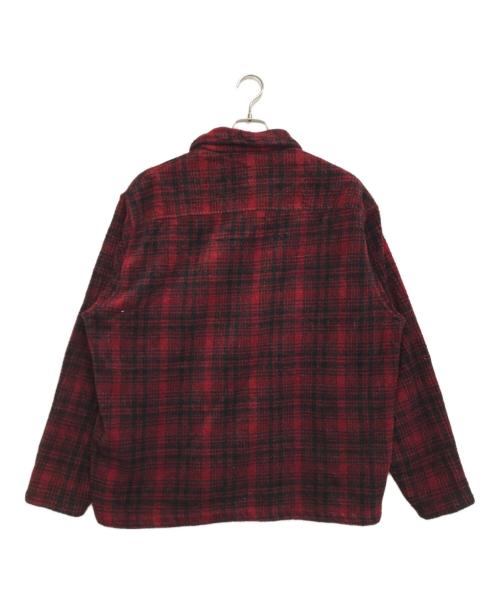 WOOLRICH（ウールリッチ）WOOLRICH (ウールリッチ) ジップアップジャケット レッド サイズ:Lの古着・服飾アイテム