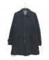 COMME des GARCONS HOMME（コムデギャルソン オム）の古着「縮絨ウールコート」｜ブラック