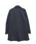 COMME des GARCONS HOMME (コムデギャルソン オム) 縮絨ウールコート ブラック サイズ:S：30000円