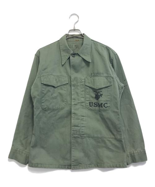 VINTAGE MILITARY（ヴィンテージ ミリタリー）VINTAGE MILITARY (ヴィンテージ ミリタリー) USMC P-53 HBTジャケット カーキ サイズ:表記なしの古着・服飾アイテム