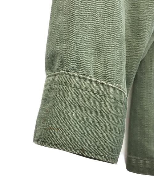 VINTAGE MILITARY（ヴィンテージ ミリタリー）VINTAGE MILITARY (ヴィンテージ ミリタリー) USMC P-53 HBTジャケット カーキ サイズ:表記なしの古着・服飾アイテム