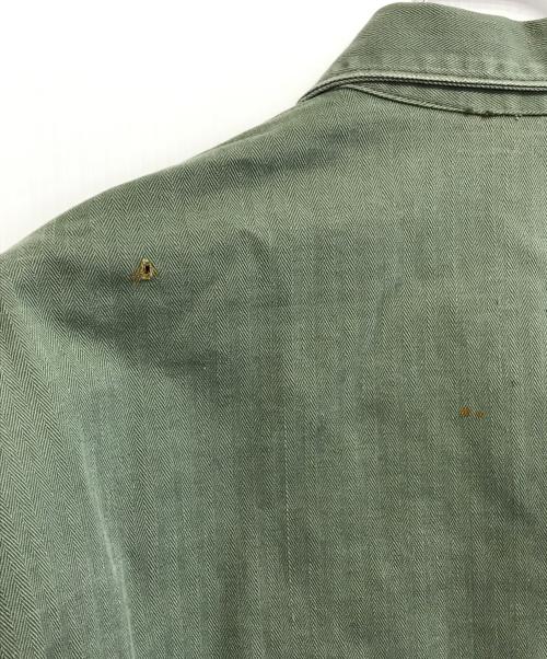 VINTAGE MILITARY（ヴィンテージ ミリタリー）VINTAGE MILITARY (ヴィンテージ ミリタリー) USMC P-53 HBTジャケット カーキ サイズ:表記なしの古着・服飾アイテム