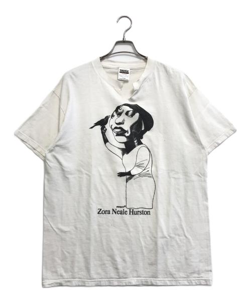 TULTEX（タルテックス）TULTEX (タルテックス) 偉人Tシャツ ホワイト サイズ:X-LARGEの古着・服飾アイテム