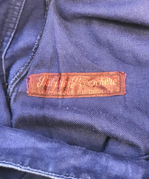 DUBURE&DEVERCHERE（デュビュール・エ・ドゥヴェルシェール）DUBURE&DEVERCHERE (デュビュール・エ・ドゥヴェルシェール) ブルーモールスキンパンツ ブルー サイズ:表記なしの古着・服飾アイテム
