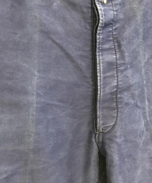 DUBURE&DEVERCHERE（デュビュール・エ・ドゥヴェルシェール）DUBURE&DEVERCHERE (デュビュール・エ・ドゥヴェルシェール) ブルーモールスキンパンツ ブルー サイズ:表記なしの古着・服飾アイテム