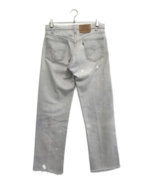 LEVI'S（リーバイス）LEVI'S (リーバイス) 先染めブラックデニム グレー サイズ:W34 L32の古着・服飾アイテム
