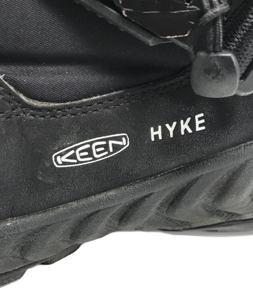 HYKE（ハイク）HYKE (ハイク) KEEN (キーン) HOODZERRA NXIS WP ブラック サイズ:EU44.5/US11/UK10/CM29の古着・服飾アイテム