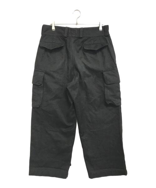 VINTAGE MILITARY（ヴィンテージ ミリタリー）VINTAGE MILITARY (ヴィンテージ ミリタリー) FRENCH MILITARY(フランス軍) M-47カーゴパンツ ブラック サイズ:表記なしの古着・服飾アイテム
