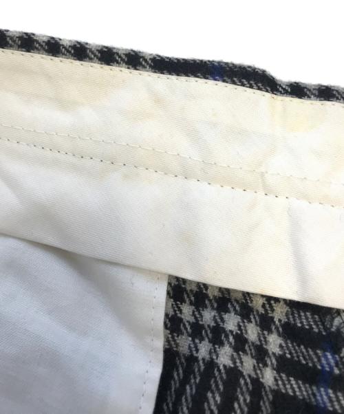 VERSACE（ヴェルサーチェ）VERSACE (ヴェルサーチェ) チェックパンツ ブルー サイズ:50の古着・服飾アイテム