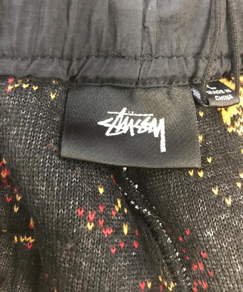 stussy（ステューシー）stussy (ステューシー) SHERPA SHORT ブラック サイズ:Lの古着・服飾アイテム