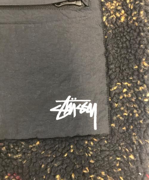 stussy（ステューシー）stussy (ステューシー) SHERPA SHORT ブラック サイズ:Lの古着・服飾アイテム