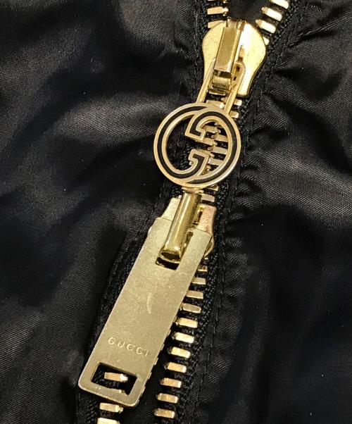 GUCCI（グッチ）GUCCI (グッチ) 中綿ジャケット ブラック サイズ:38の古着・服飾アイテム