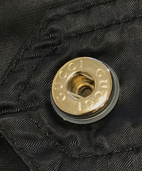 GUCCI（グッチ）GUCCI (グッチ) 中綿ジャケット ブラック サイズ:38の古着・服飾アイテム