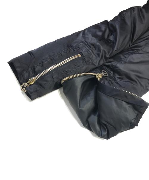 GUCCI（グッチ）GUCCI (グッチ) 中綿ジャケット ブラック サイズ:38の古着・服飾アイテム